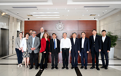 SJTU hosts 26th partnership board meeting amid visit of UM delegation