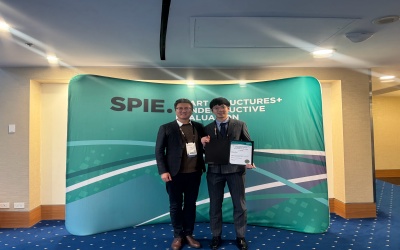 GC doctoral student wins best paper award at SPIE conference